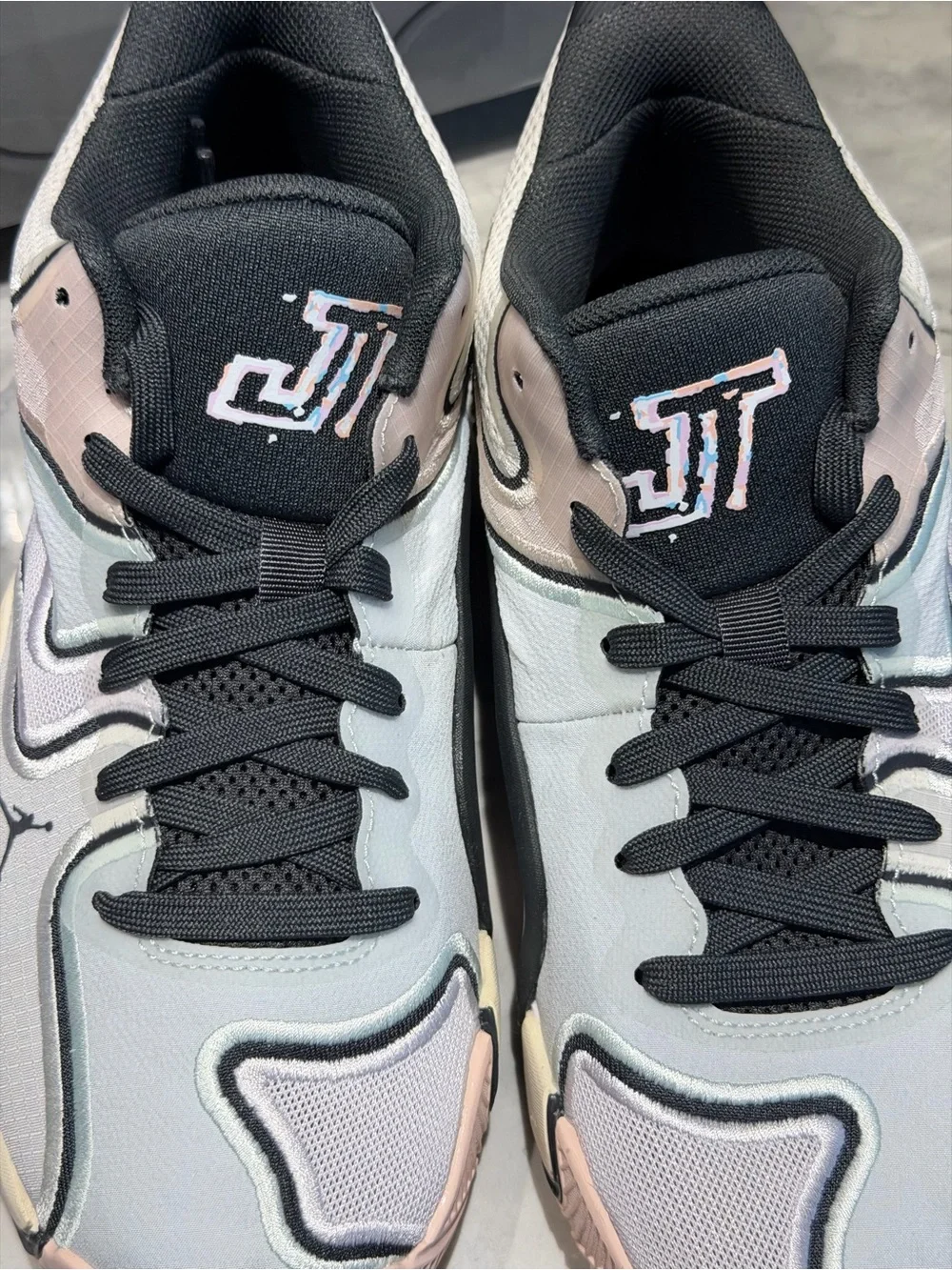 Jordan kids  Pastel Pink, Cream & Mint Sneakers